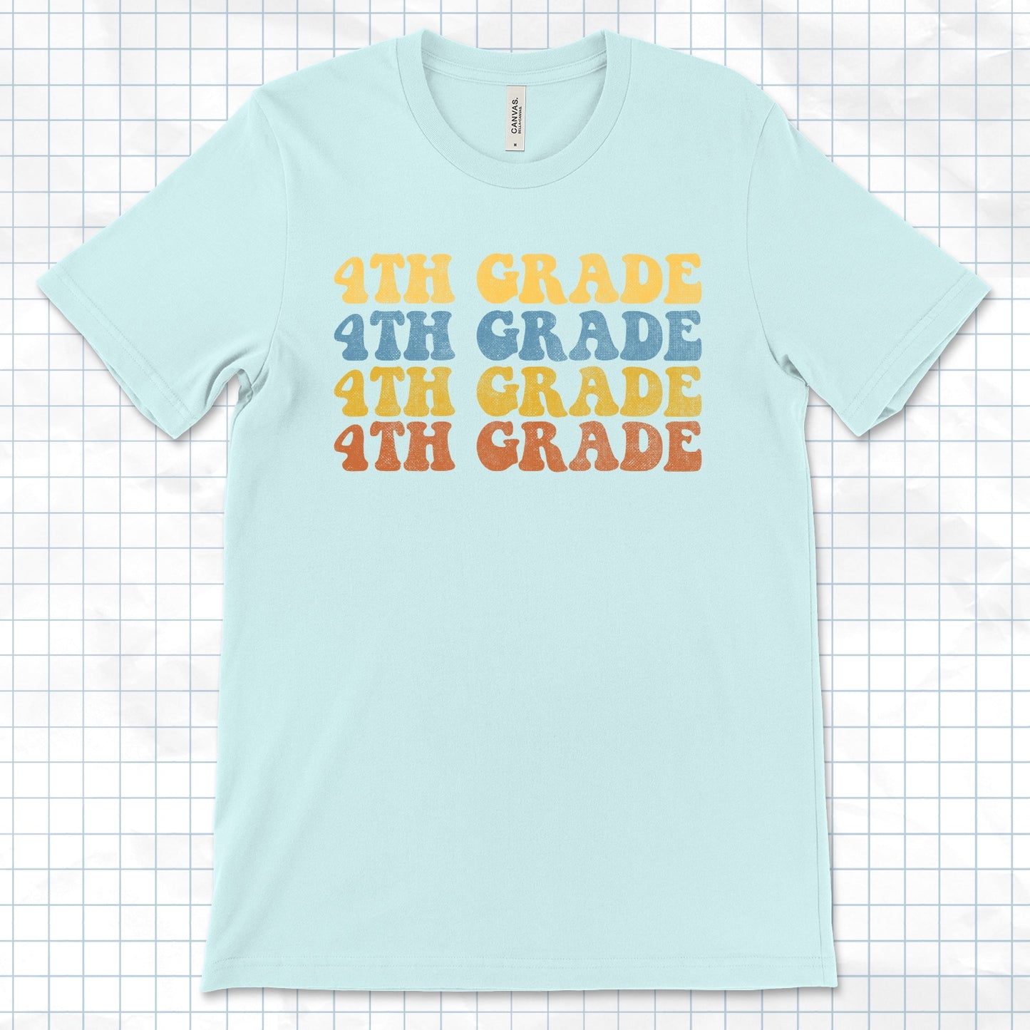 Retro 4th Grade Tee